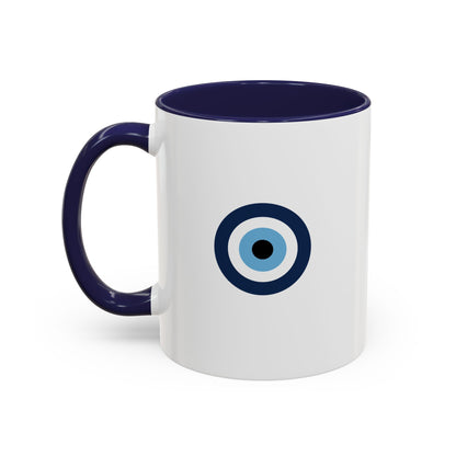 Evil Eye Accent Coffee Mug