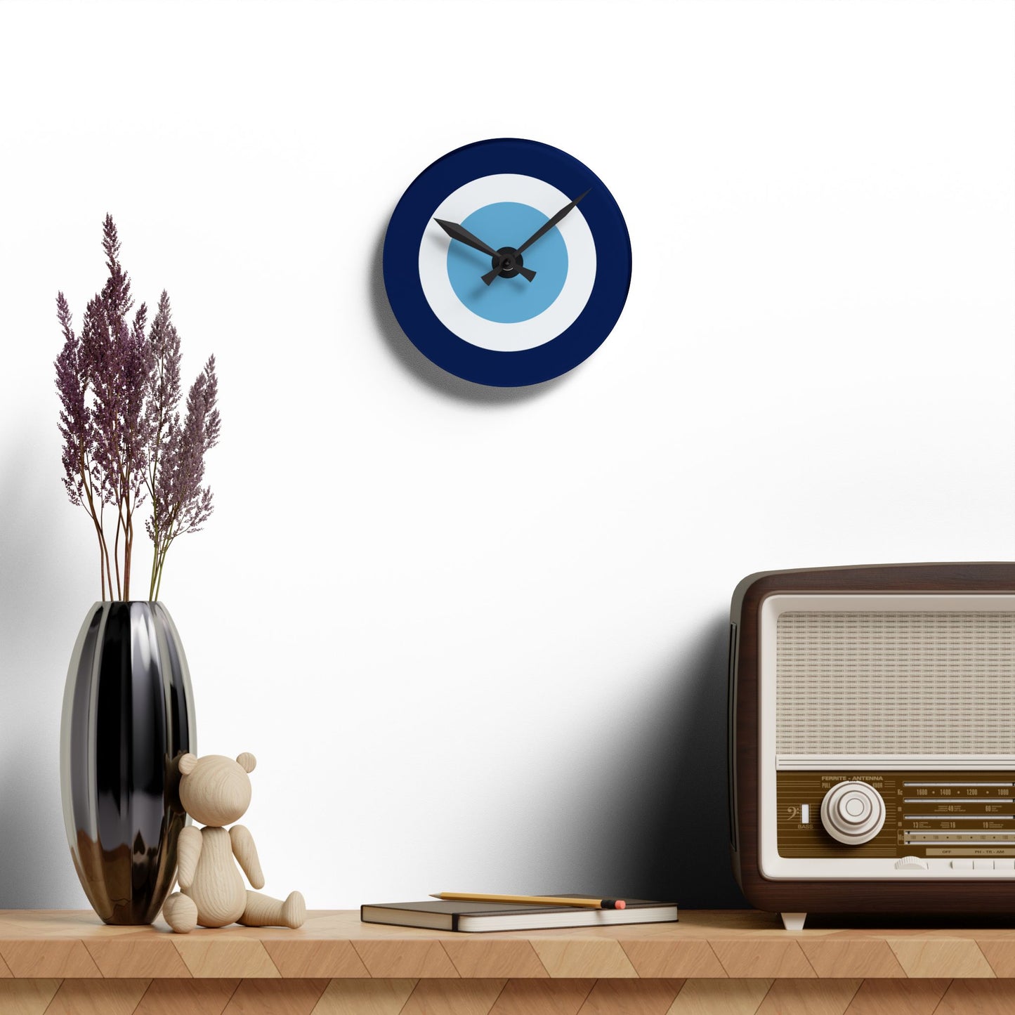 Evil Eye Wall Clock