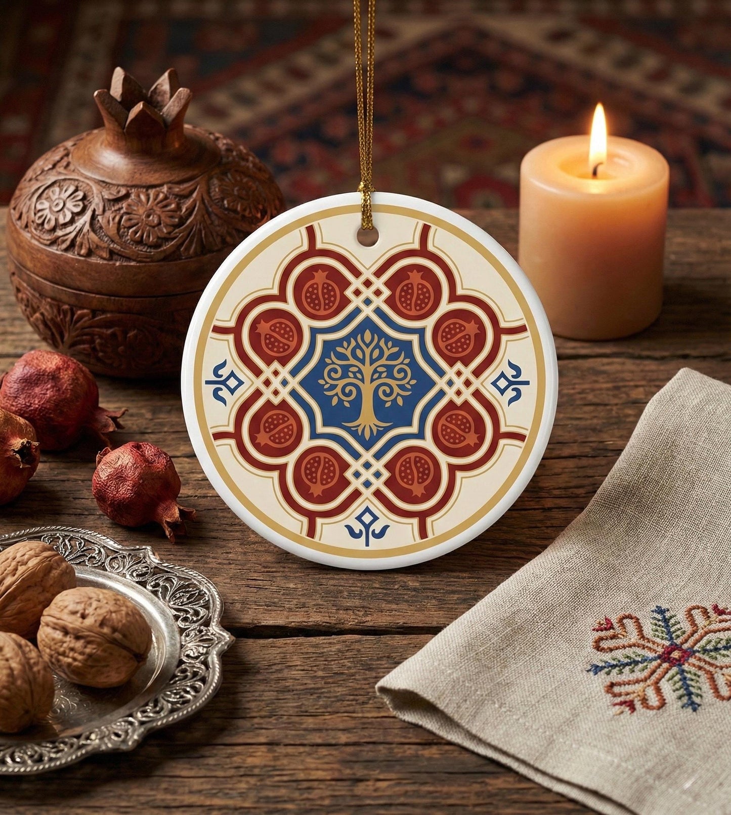 Pomegranate Ornament