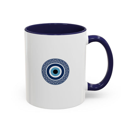 Evil Eye Rug Motif Mug