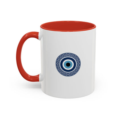Evil Eye Rug Motif Mug