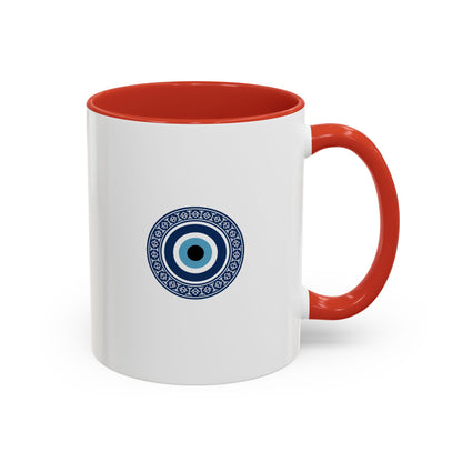 Evil Eye Rug Motif Mug