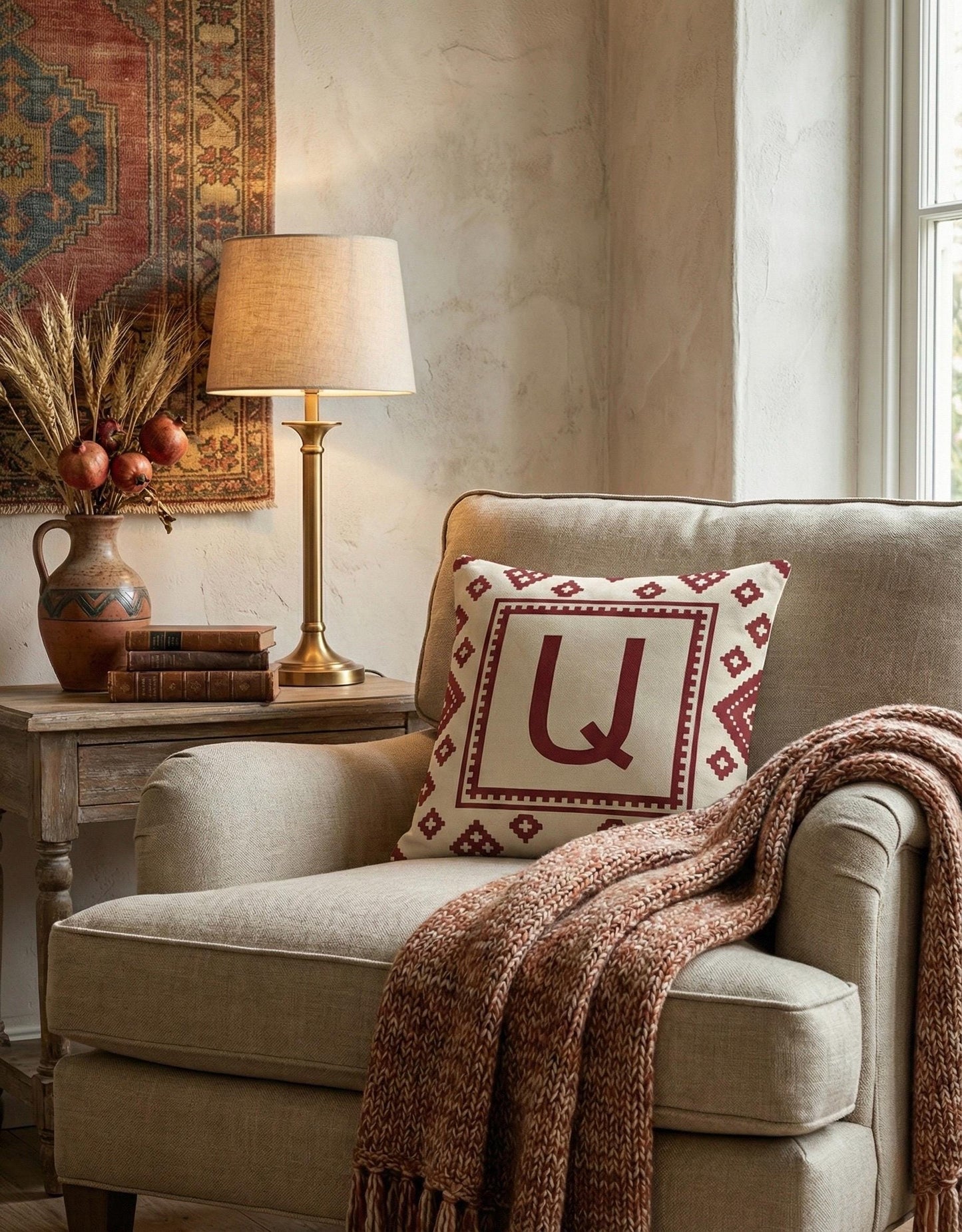 Monogram Pillow