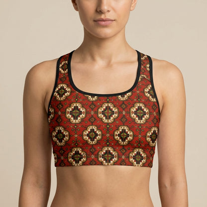 Rug Medallion Sports Bra