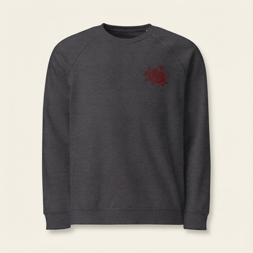 Pomegranate embroidered sweatshirt