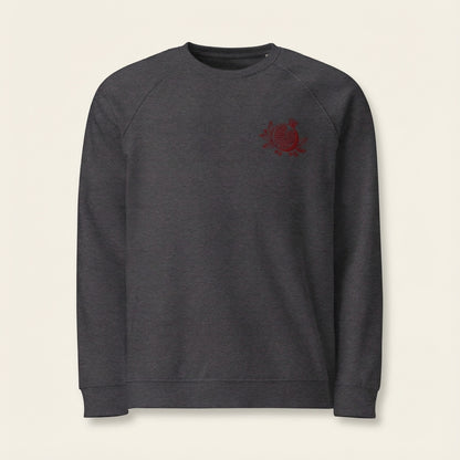 Pomegranate embroidered sweatshirt