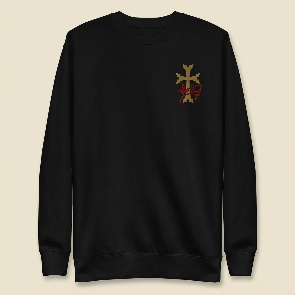 Khachkar Pomegranate Sweatshirt