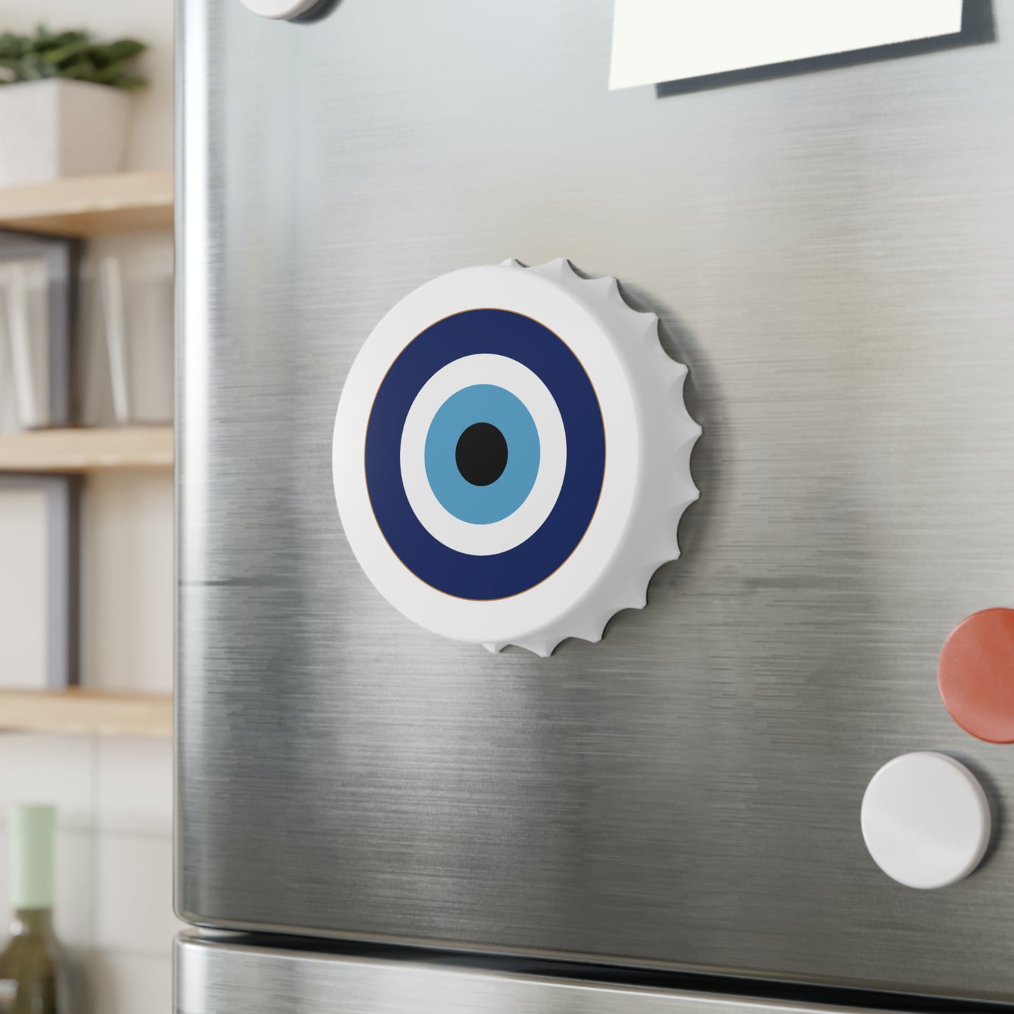 Evil Eye Protection Bottle Opener Magnet