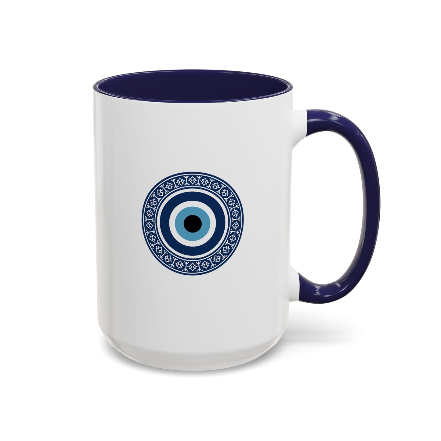 Evil Eye Rug Motif Mug