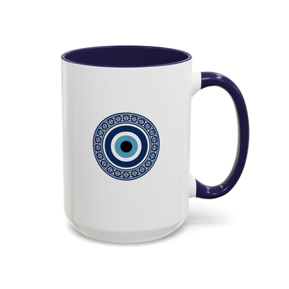 Evil Eye Rug Motif Mug