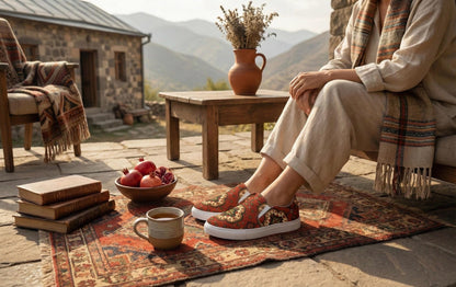 Rug Medallion Women’s Canvas Shoes