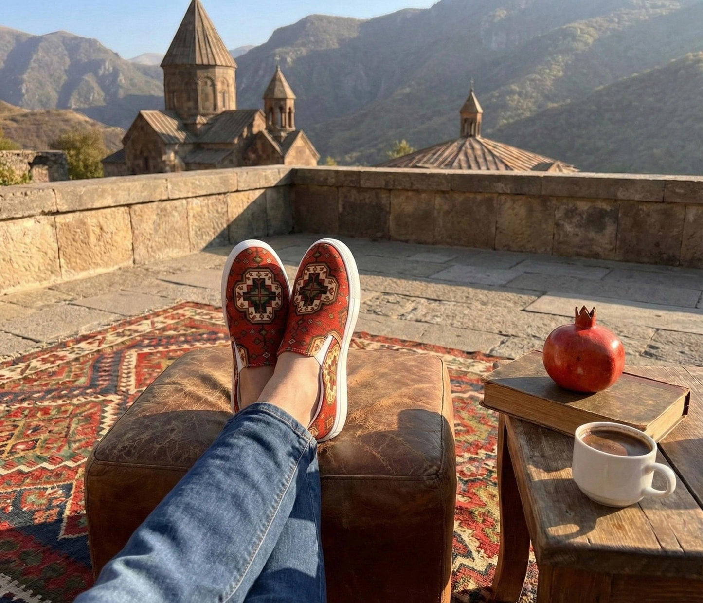 Rug Medallion Women’s Canvas Shoes