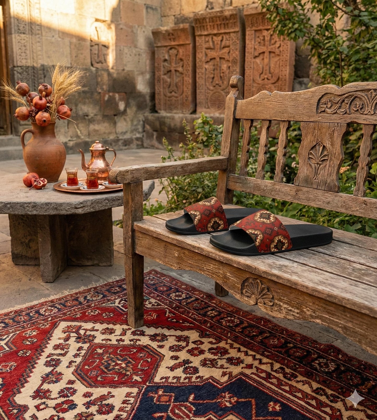Rug Medallion Women's Slides