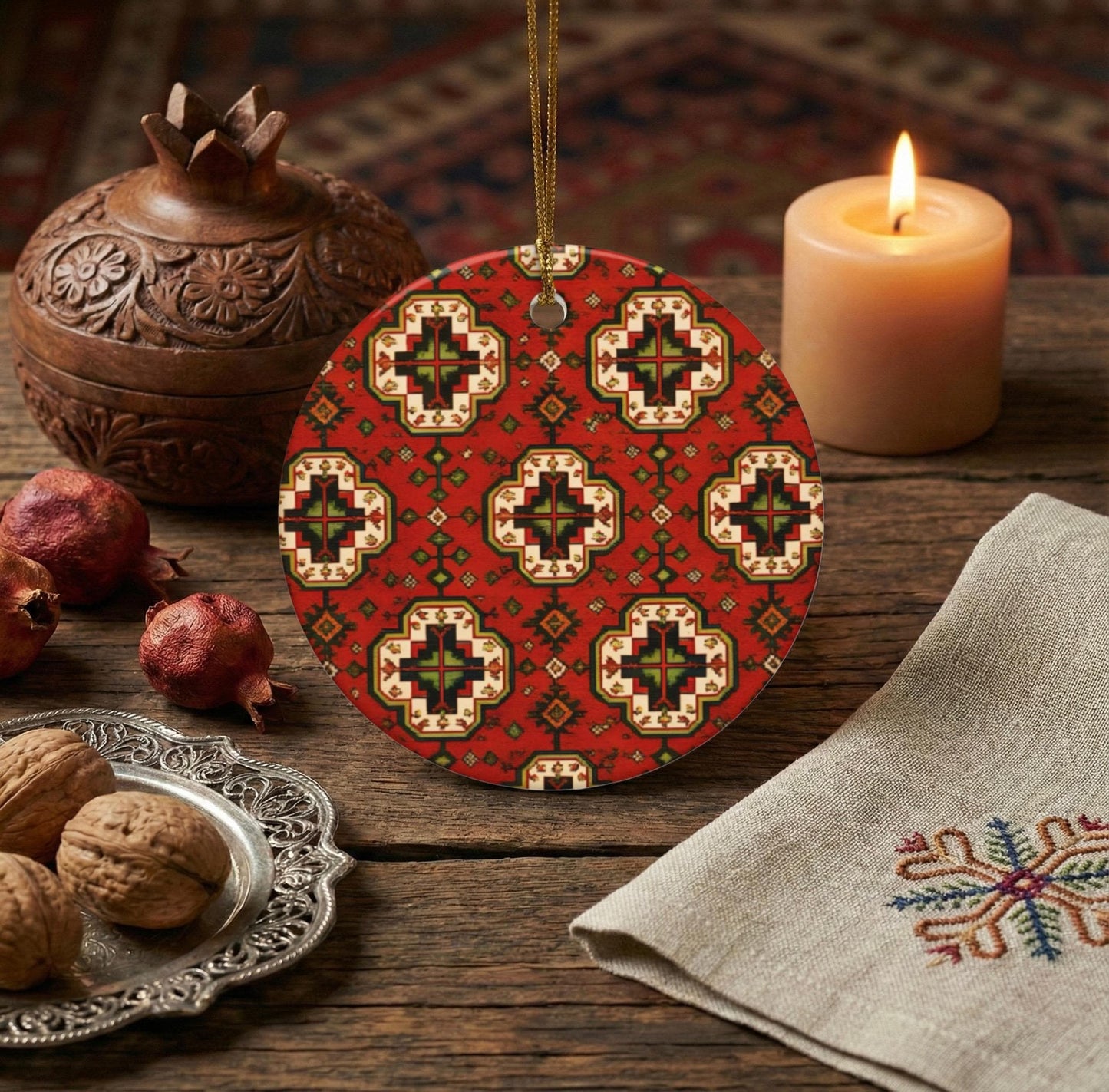 Rug Medallion Ornament