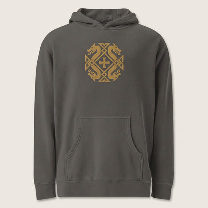 Vishap Hoodie – Armenian Dragon Emblem