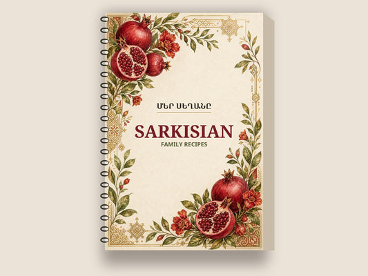 Personalized Family Cookbook