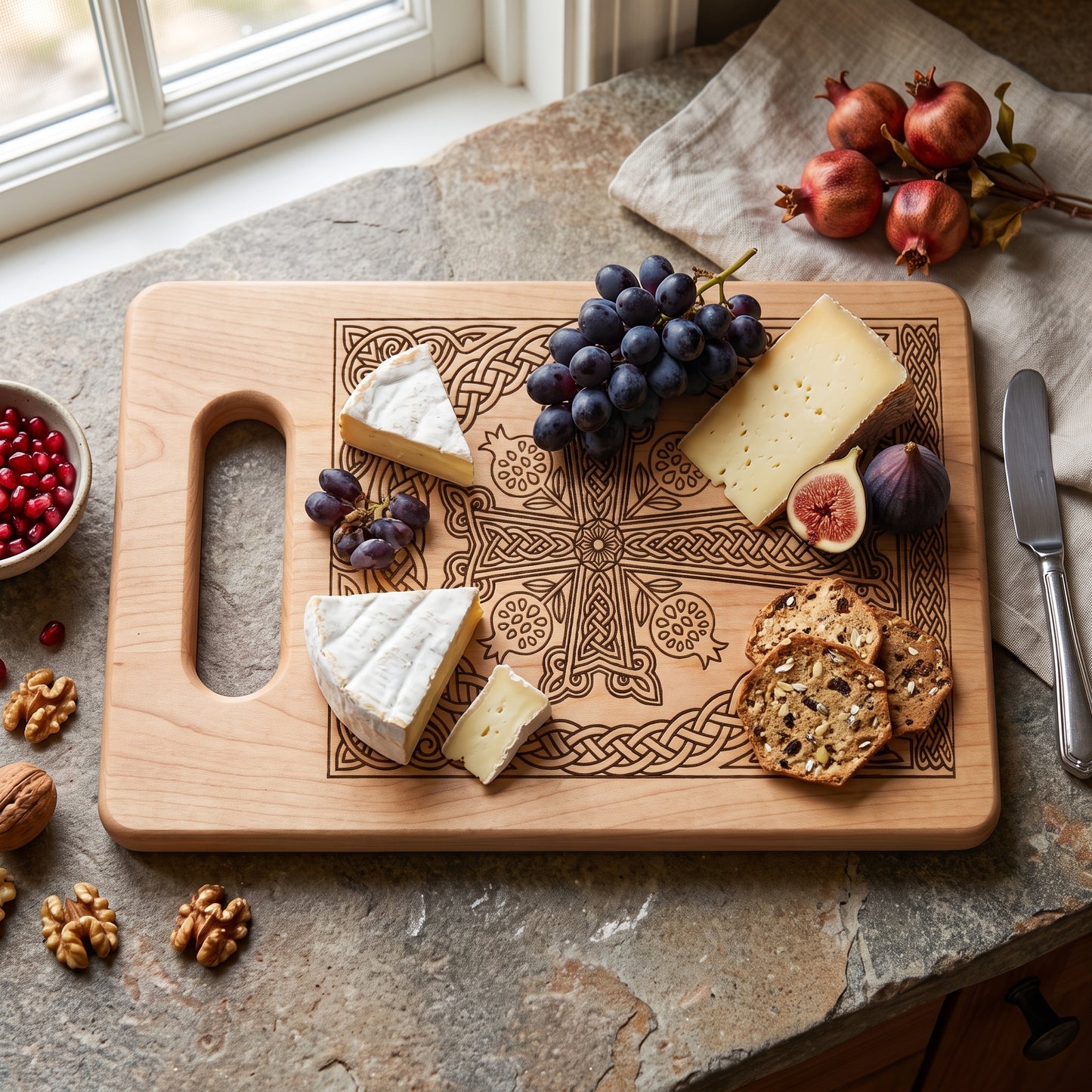 Khachkar Board — Lifestyle (AI generated)