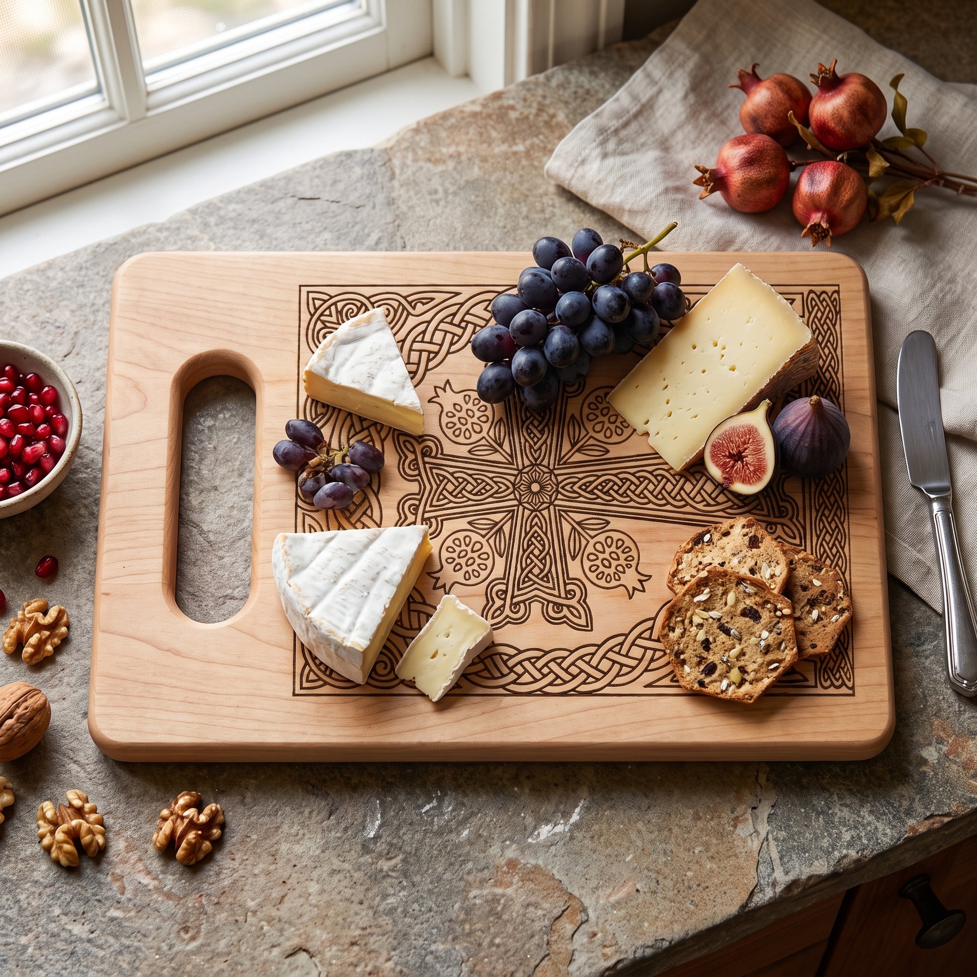 Khachkar Board — Lifestyle (AI generated)