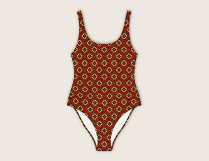 Rug Medallion One-Piece Swimsuit