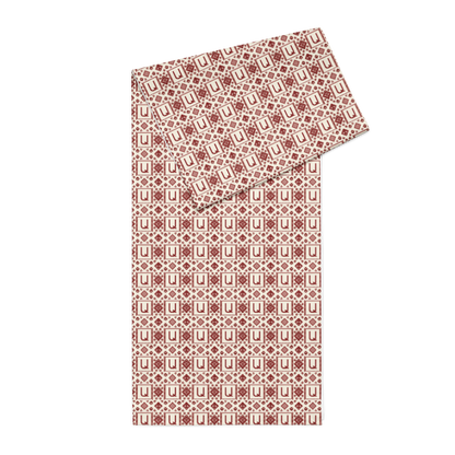 Armenian Letterform Table Runner
