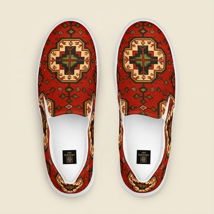 Rug Medallion Men’s Canvas Shoes
